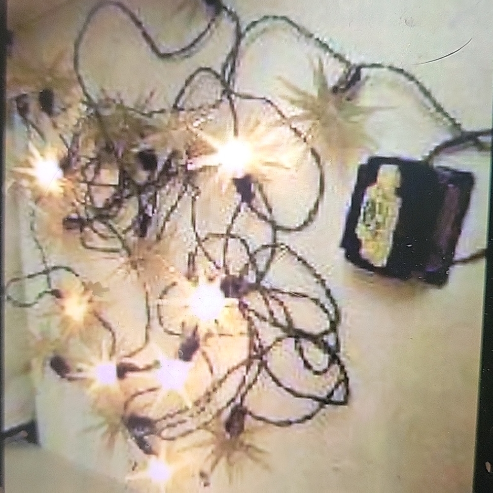 Vintage Spike Christmas Lights